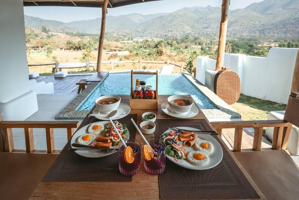 Elephantpoolvilla Maetang Chiangmai Ban Muang Kut エクステリア 写真